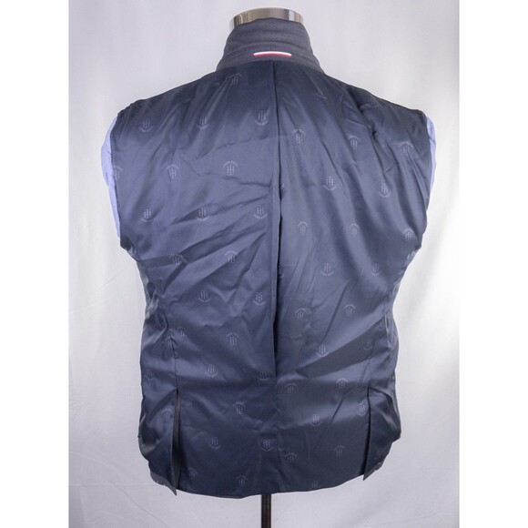 NWT Tommy Hilfiger 2-Pcs Suit Solid Gray Jacket Sz 38S Pants 36X34 Wool Blend - Picture 14 of 16